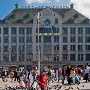 Madame Tussauds befindet sich am Dam Square