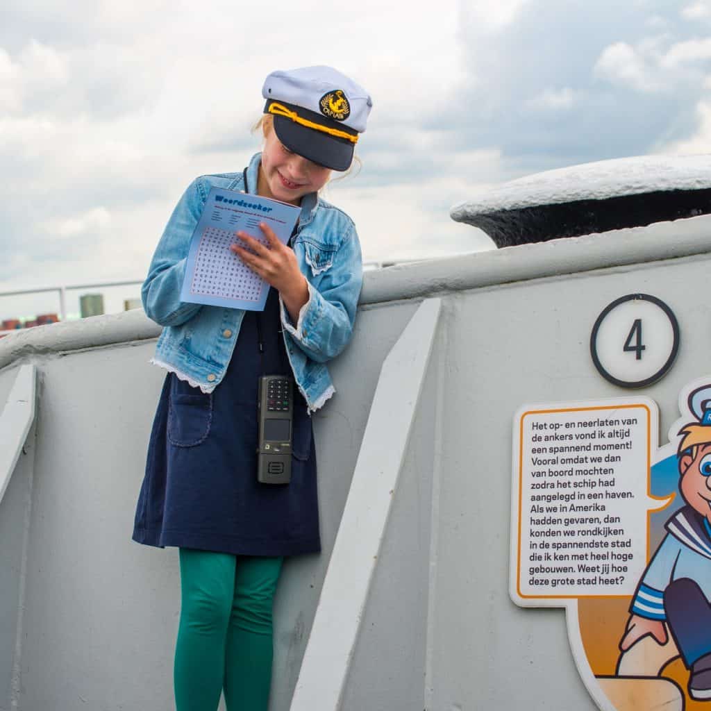 Voor kinderen is er veel te doen op de SS Rotterdam