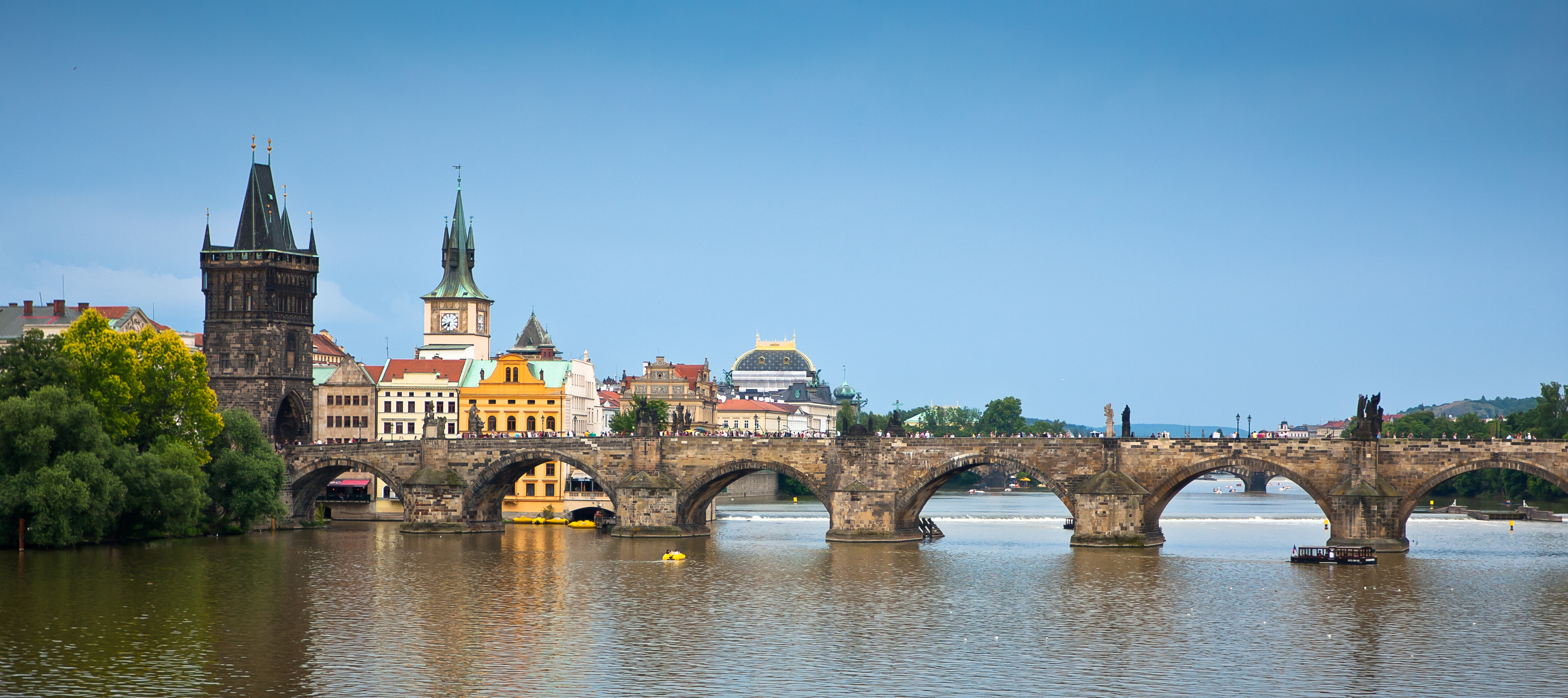 De Keizer Karelbrug in Praag