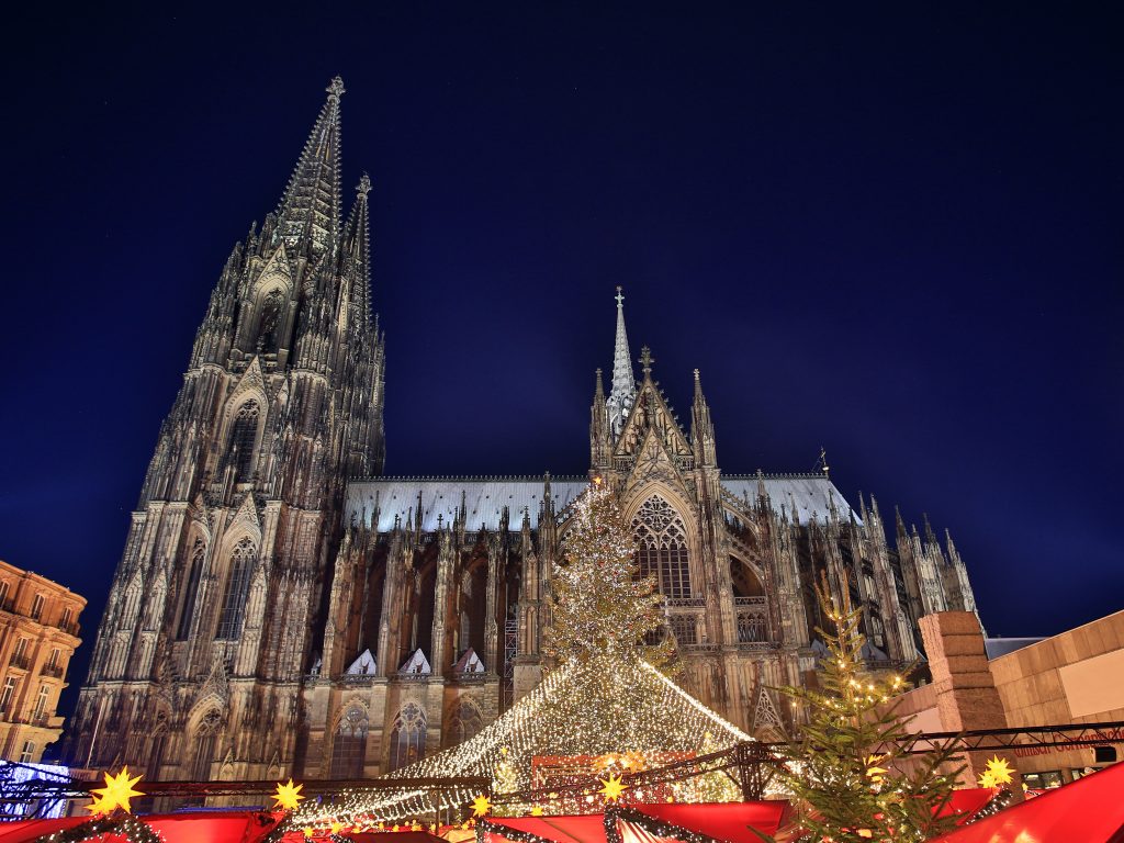 De Dom van Keulen in kerstsfeer
