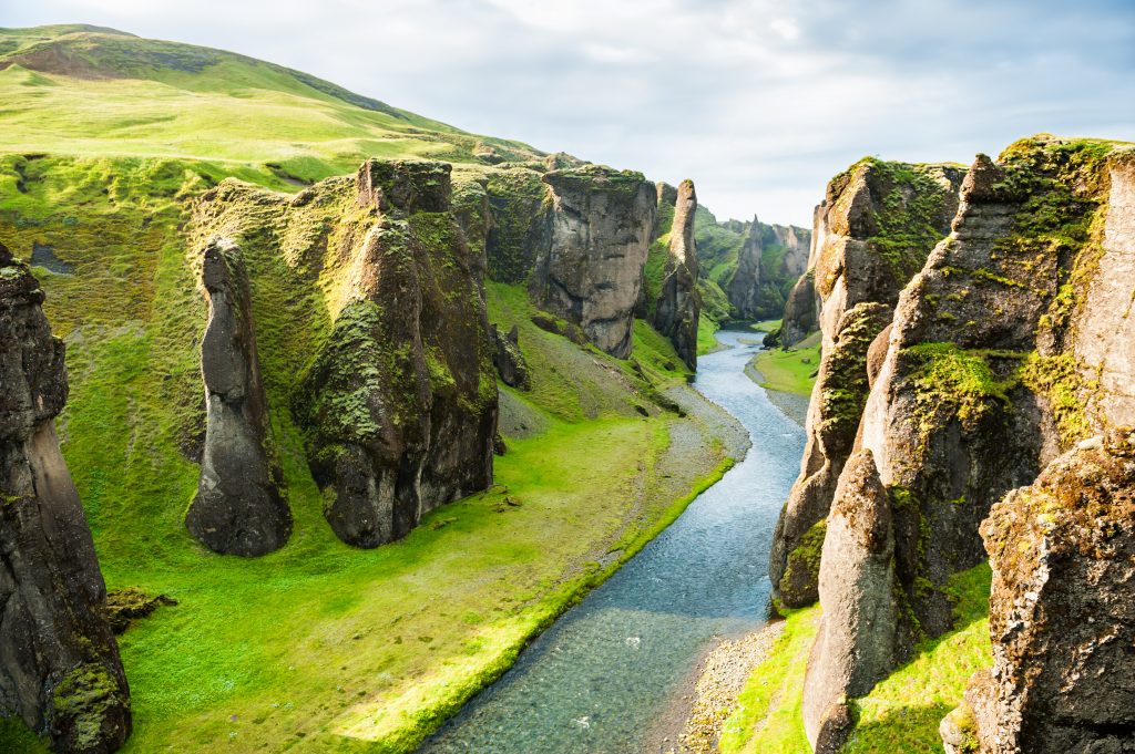 Overweldigende natuur in IJsland.