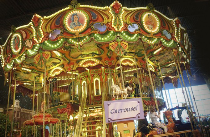 Plezier voor de hele familie in de Carrousel.