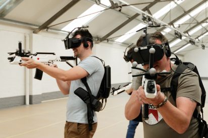 VR playground in 3 v estigingen in België.