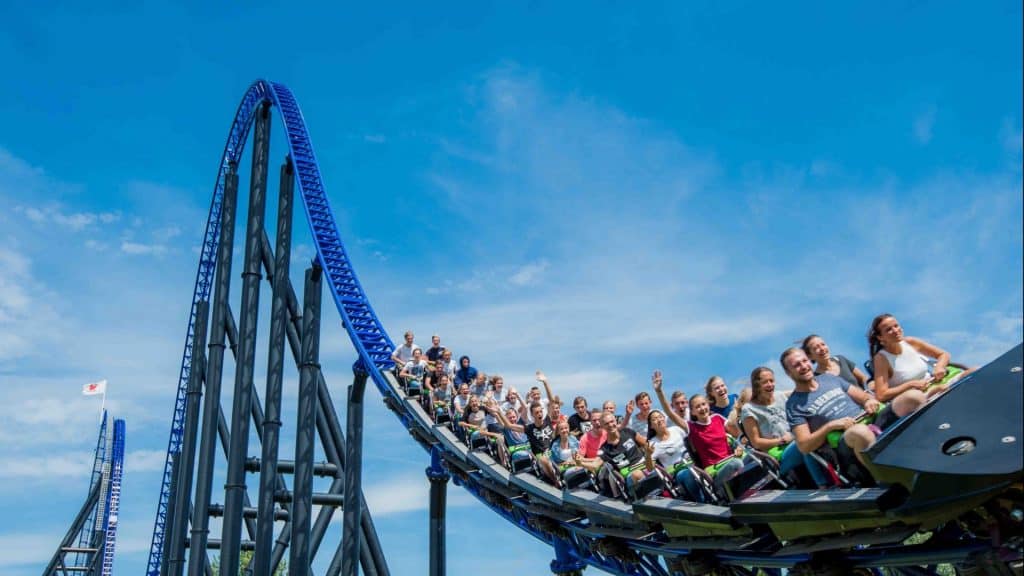 Genug Untersetzer in Walibi Holland.