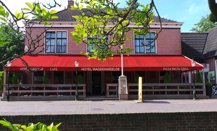 Hotel Waddenweelde in Pieterburen.