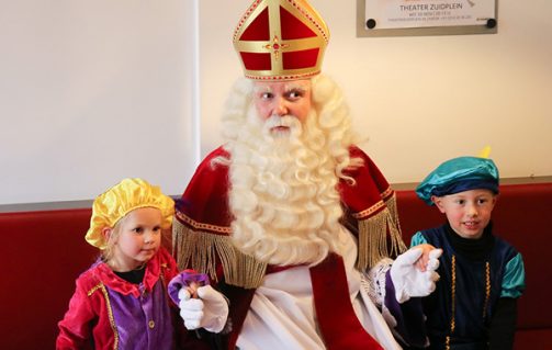 Meet and greet met Sinterklaas tijdens de Grote Sint Show