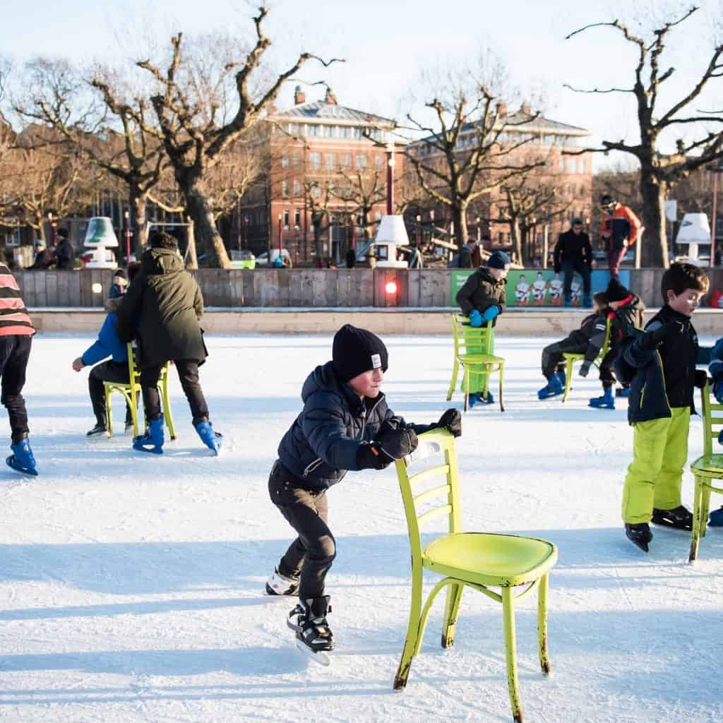 leren schaatsen op Ice*Amsterdam