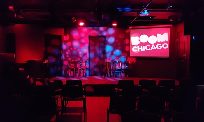 Een ontspannend avondje lachen in Boom Chicago