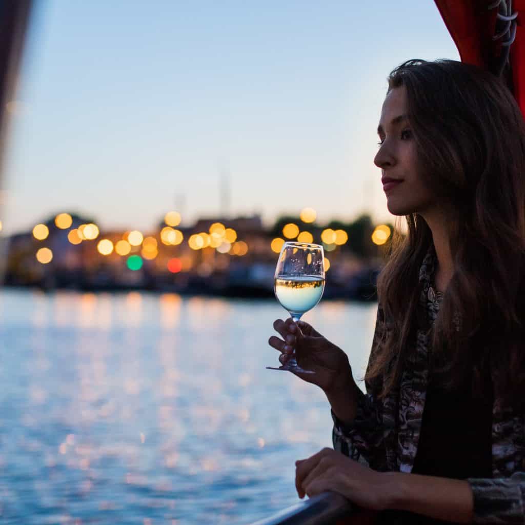 romantisch samenzijn tijdens de candlelight cruise