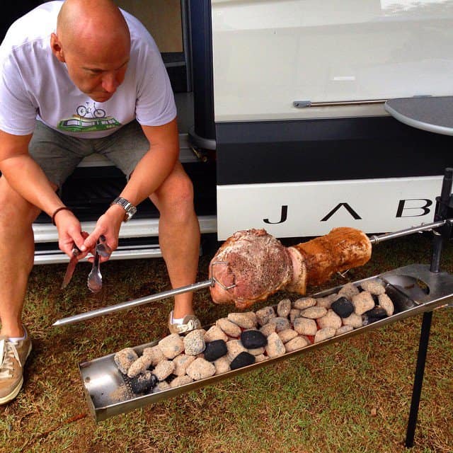 Alleen of met een gezelschap. Lekker Australisch BBQen