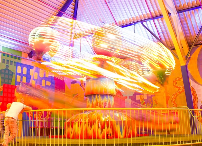 Karussells bei KidZcity in Utrecht