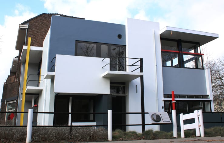 Het Rietveld Schröder huis tijdens je Dagje uit Utrecht stad.