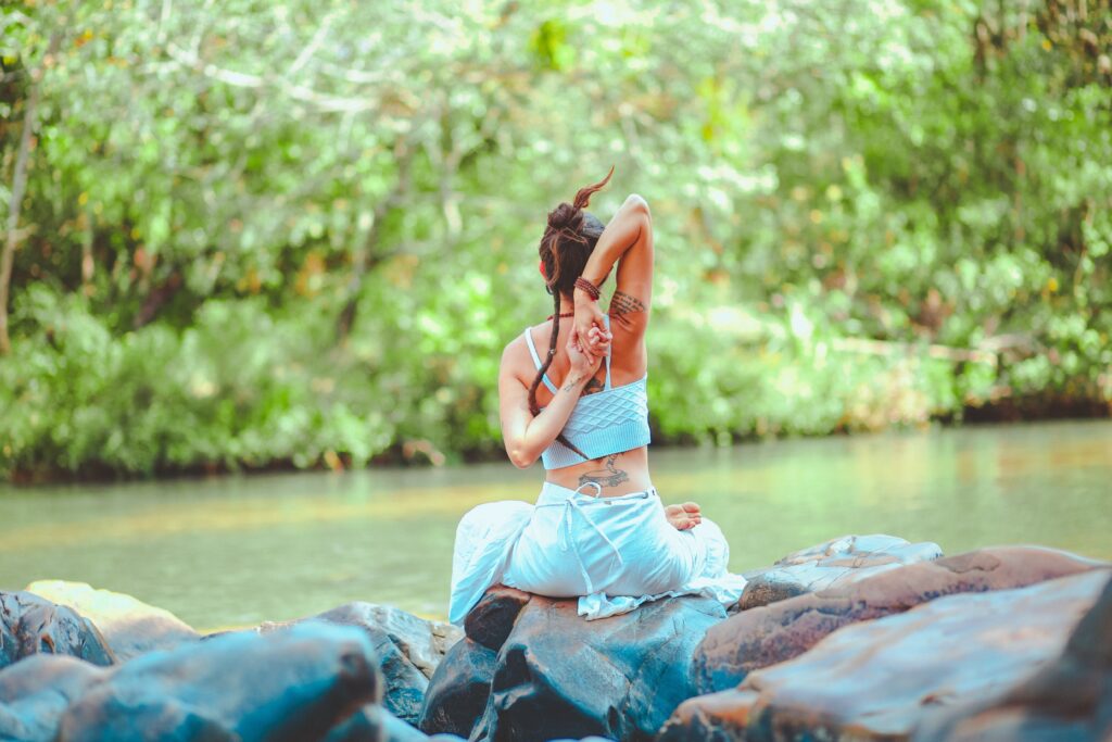 Meditatie brengt rust 