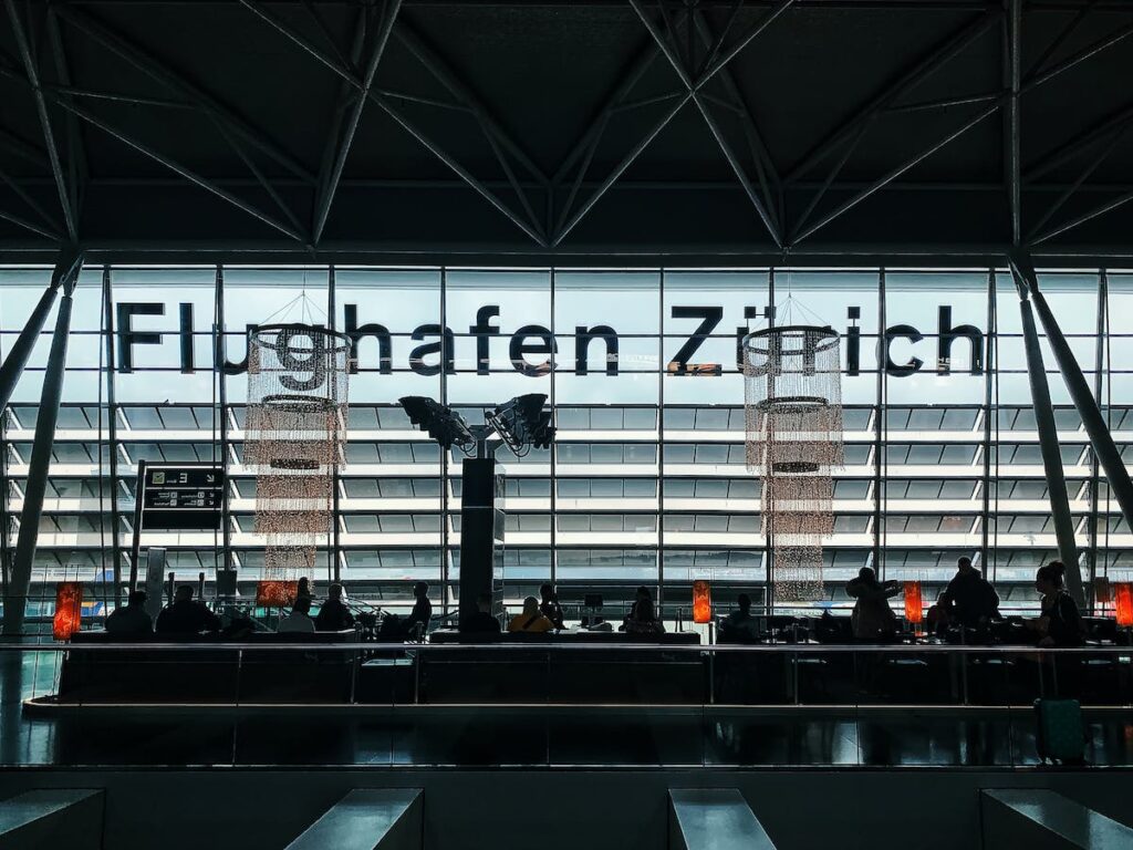 Zurich vliegveld 