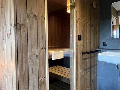 Sauna in Fins Chalet